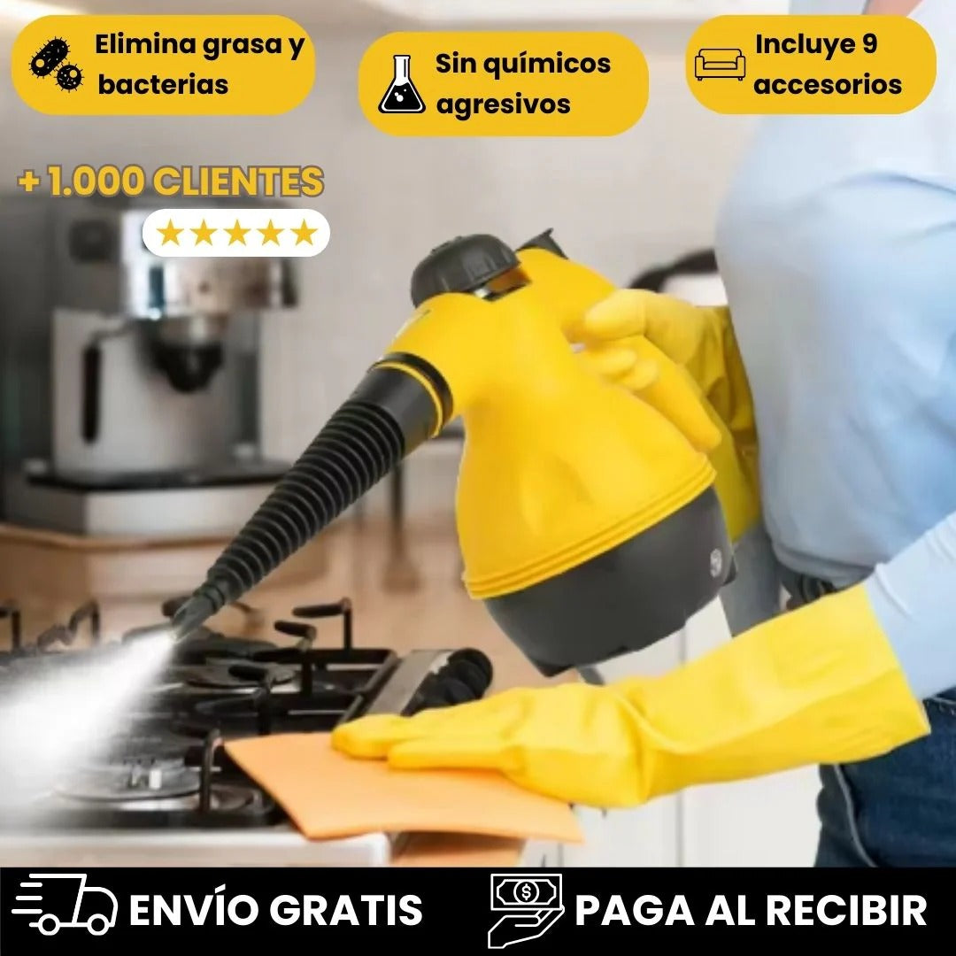 [PROMO] Máquina de Limpieza a Vapor – Elimina Grasa Difícil Sin Químicos 🔥