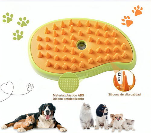 CEPILLO DE VAPOR PARA MASCOTAS