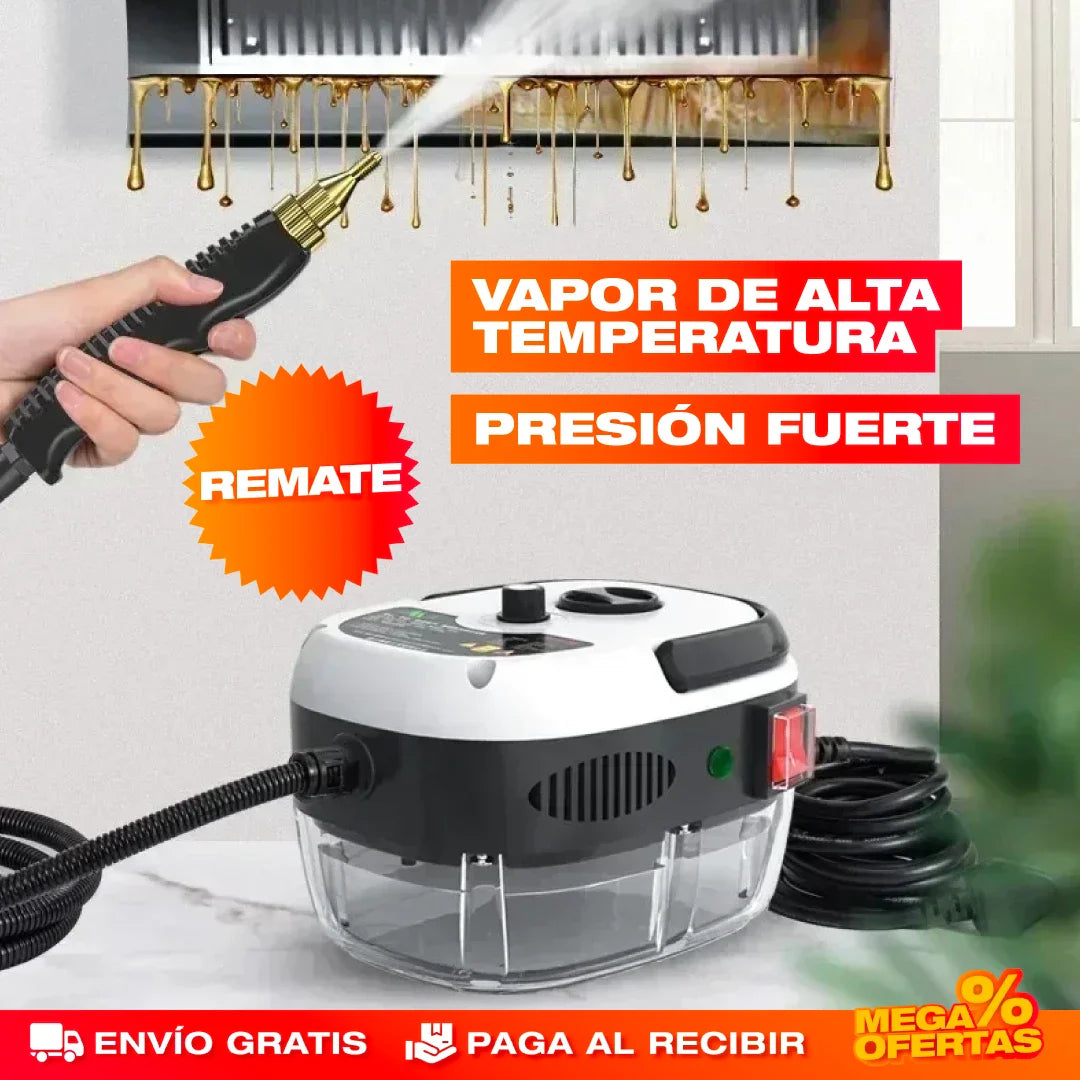 Limpiador a Vapor con Esterilización a Presión