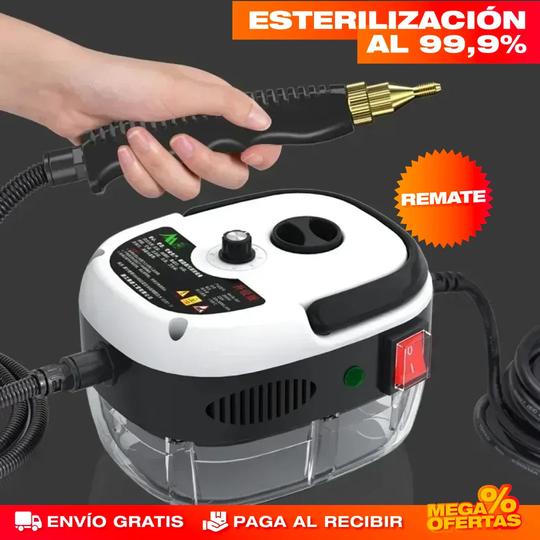Limpiador a Vapor con Esterilización a Presión