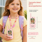 WALKIE TALKIE INFANTIL CON VÍDEO