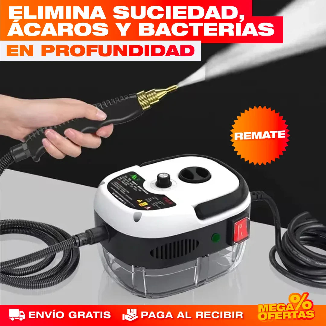 Limpiador a Vapor con Esterilización a Presión