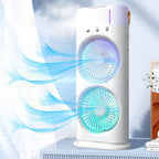 VENTILADOR DOBLE CABEZAL HUMIFICADOR