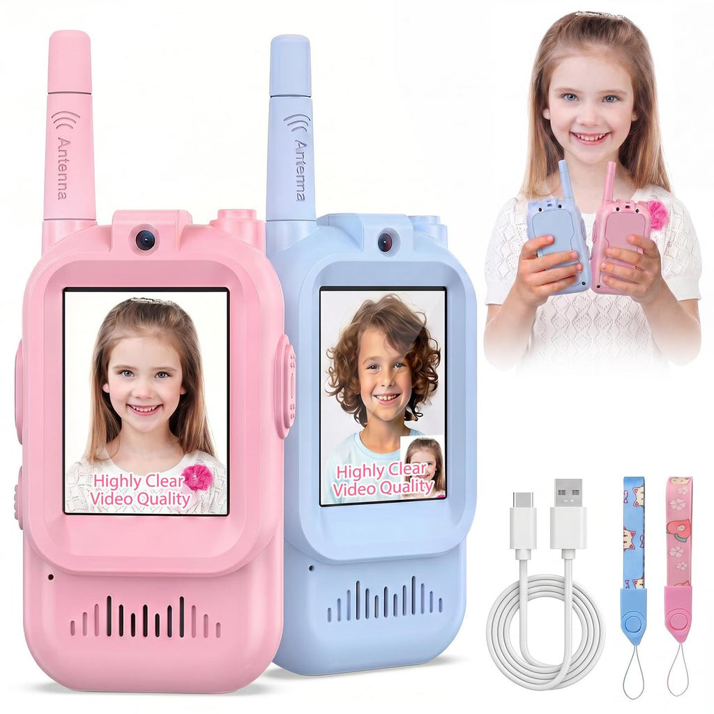 WALKIE TALKIE INFANTIL CON VÍDEO