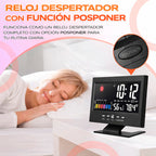 [PROMO] Reloj Digital Meteorologico 4 en 1: Hora, Clima, Humedad y Despertador 🔥