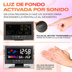 [PROMO] Reloj Digital Meteorologico 4 en 1: Hora, Clima, Humedad y Despertador 🔥