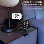 [PROMO] Reloj Digital Meteorologico 4 en 1: Hora, Clima, Humedad y Despertador 🔥