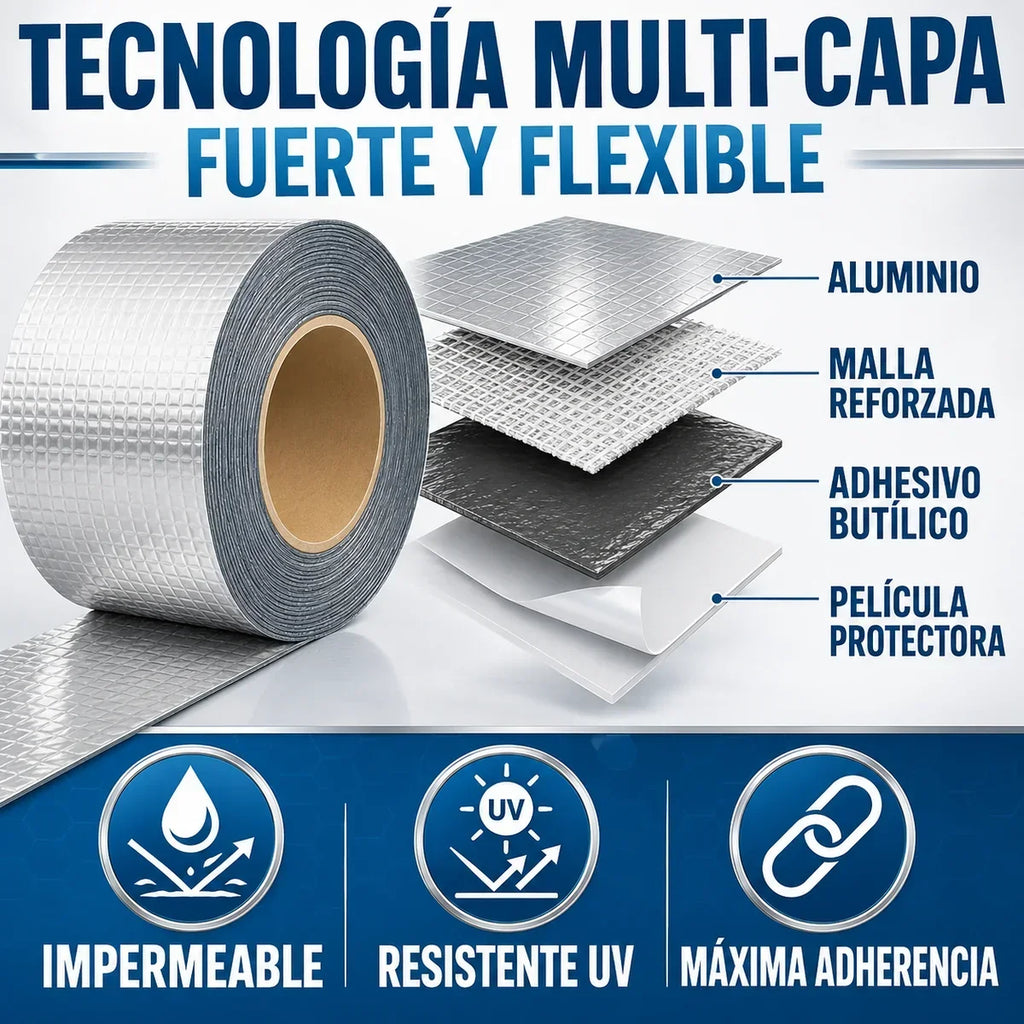 Cinta Asfáltica Impermeable Stantek® - COMPRA 1 Y LLÉVATE 3 🔥