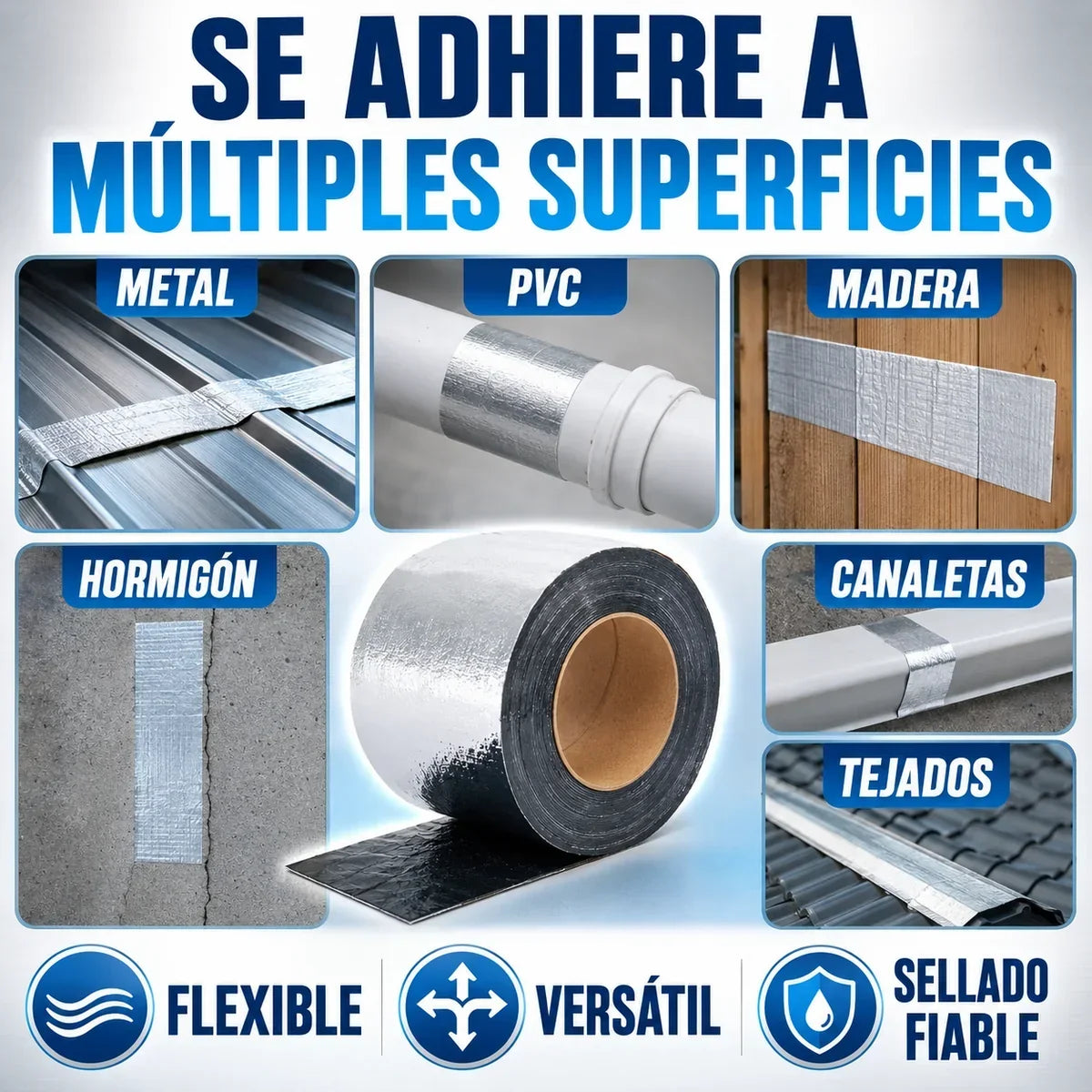 Cinta Asfáltica Impermeable Stantek® - COMPRA 1 Y LLÉVATE 3 🔥