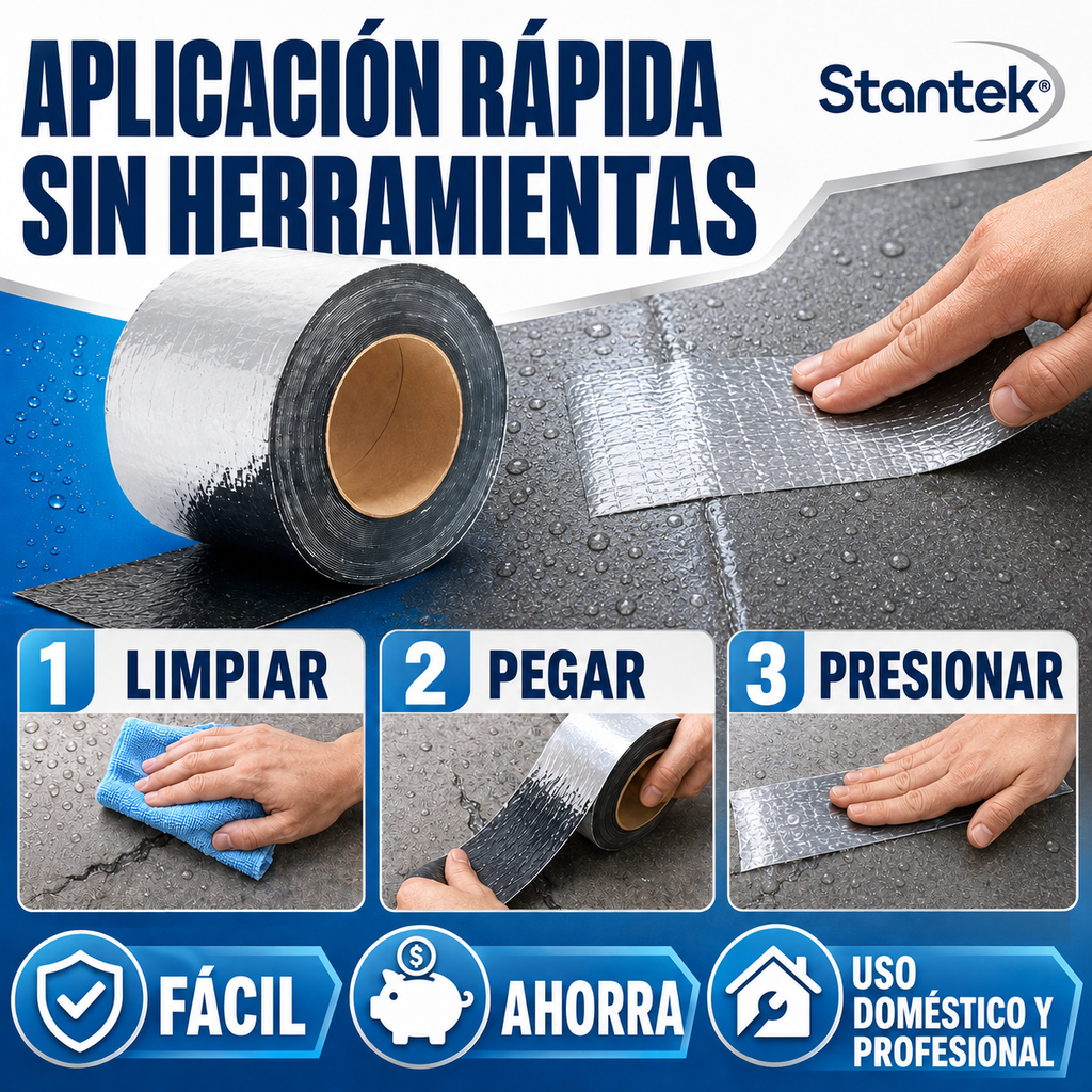 Cinta Asfáltica Impermeable Stantek® - 🔥
