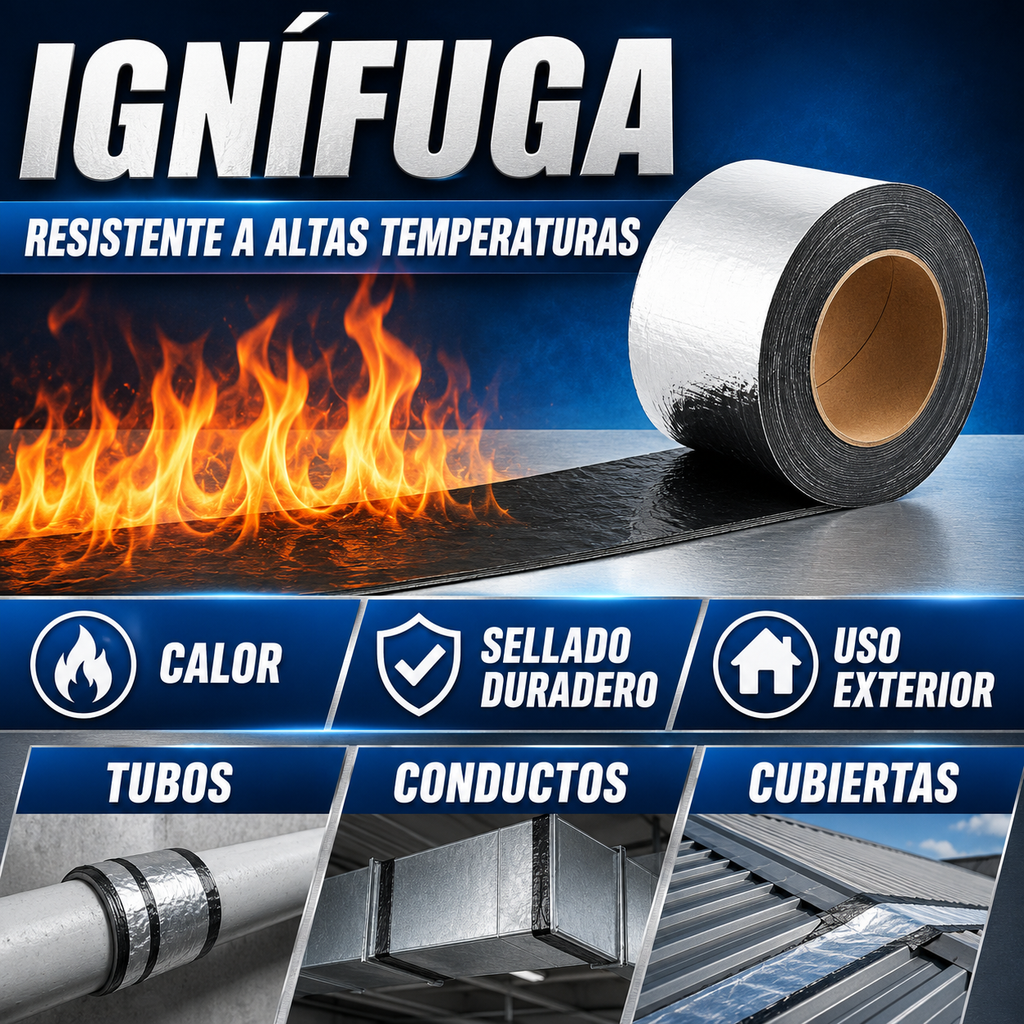 Cinta Asfáltica Impermeable Stantek® - 🔥
