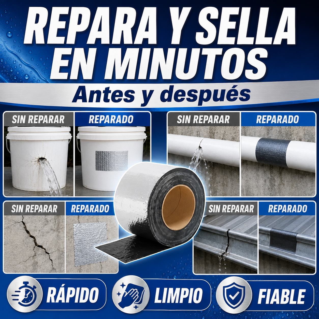 Cinta Asfáltica Impermeable Stantek® - 🔥