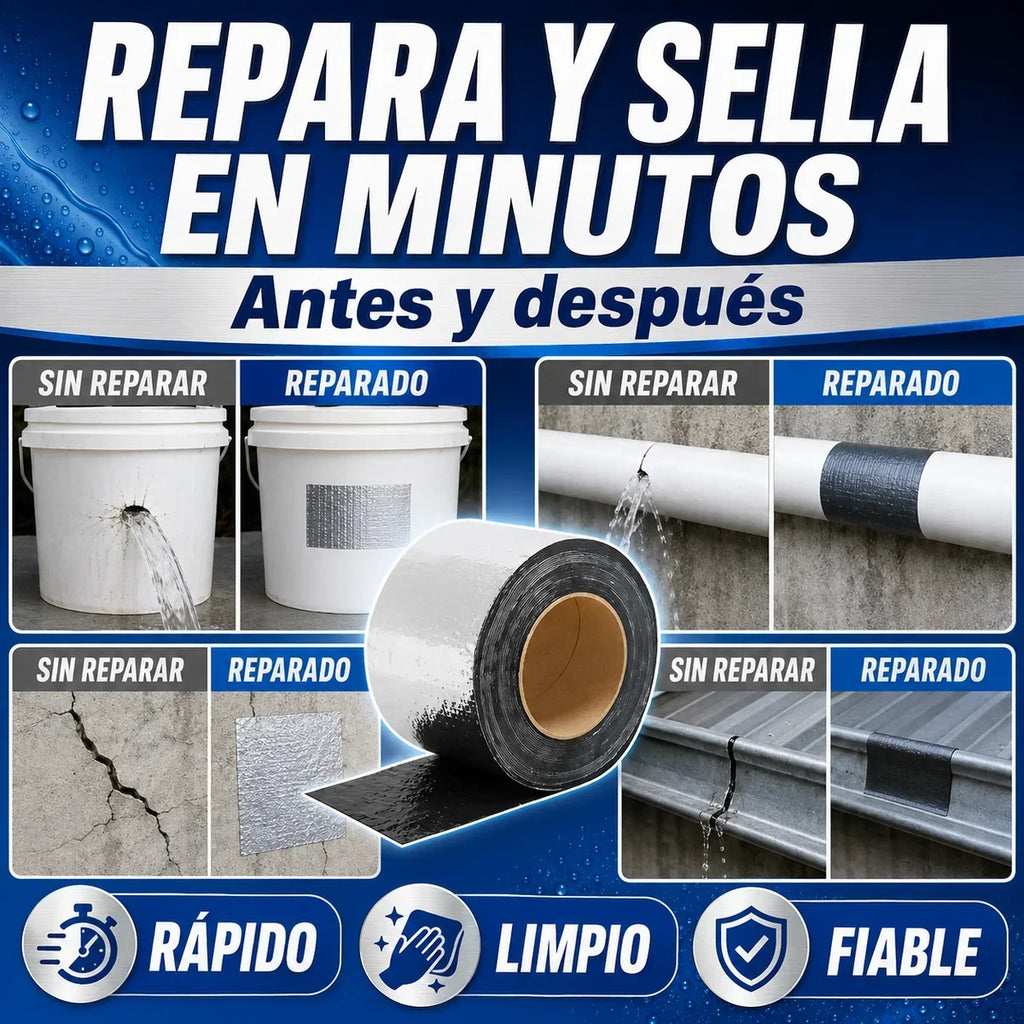Cinta Asfáltica Impermeable Stantek® - COMPRA 1 Y LLÉVATE 3 🔥