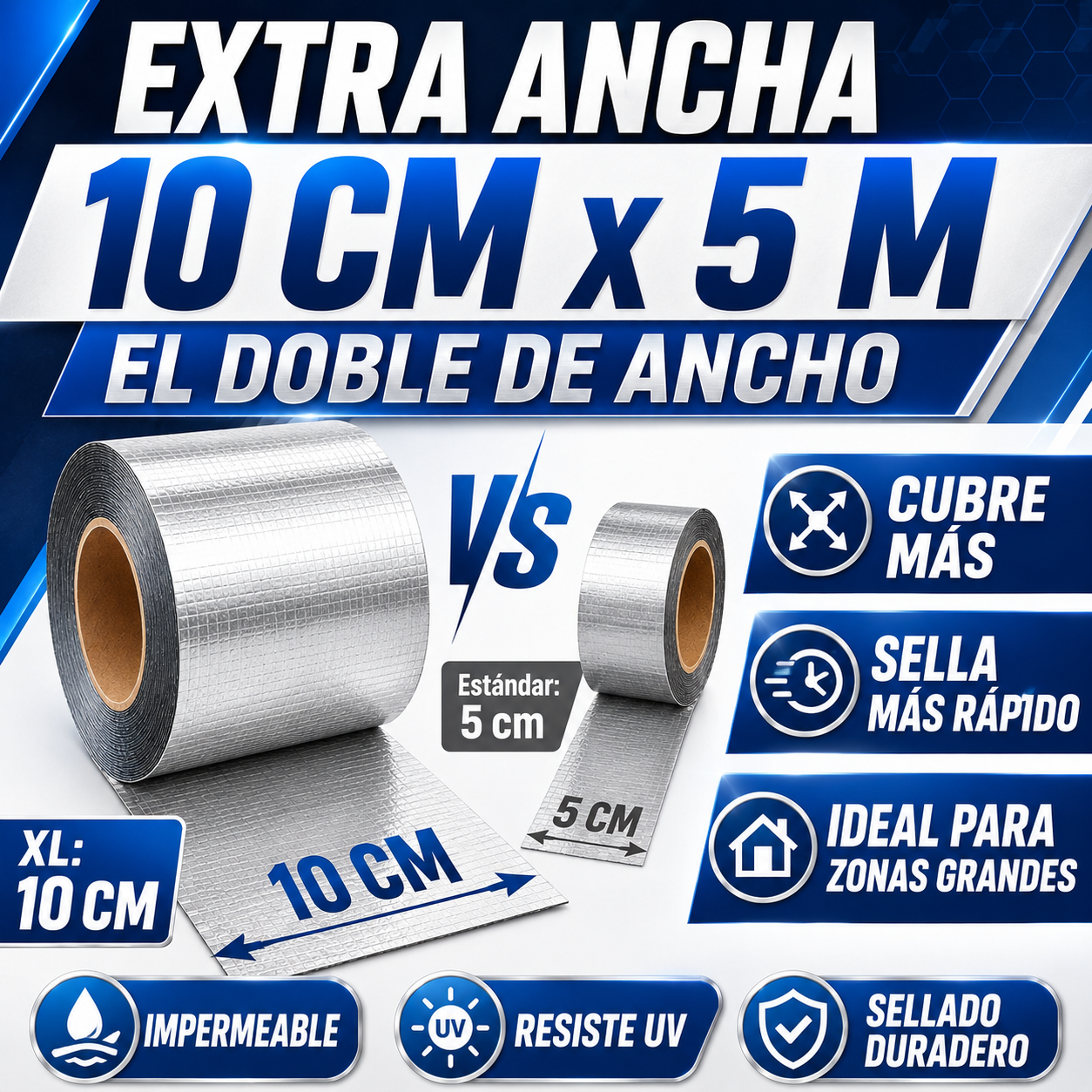 Cinta Asfáltica Impermeable Stantek® - 🔥
