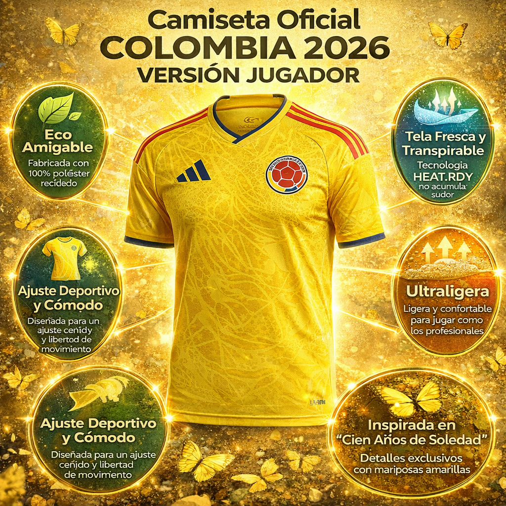 [OFERTA] CAMISETA SELECCION COLOMBIA 2026 🔥