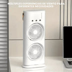 VENTILADOR DOBLE CABEZAL HUMIFICADOR