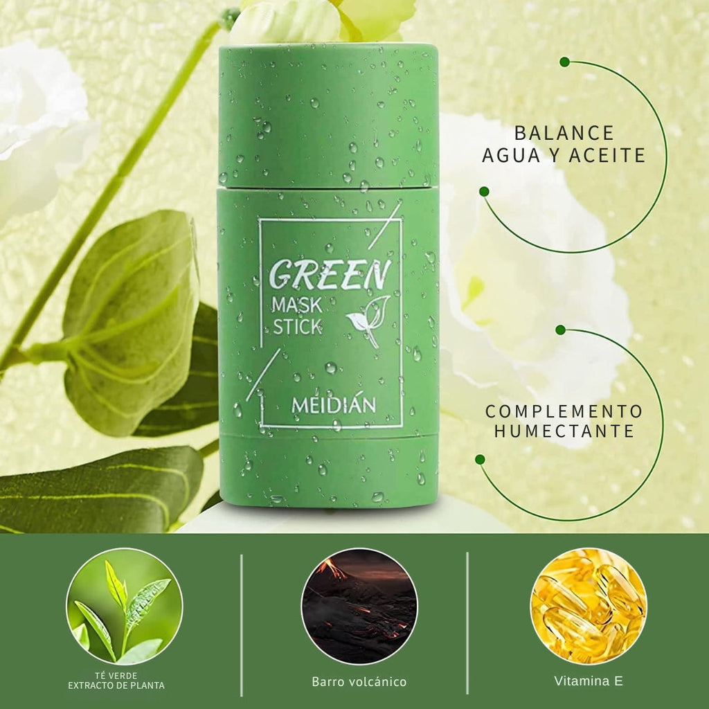 PACK 3 MASCARILLAS DE TE VERDE ORGÁNICO