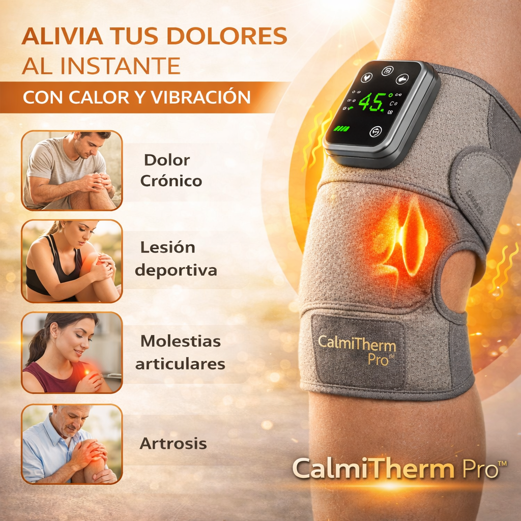 CalmiThermPro™ - Rodillera Térmica Digital