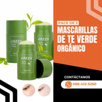 PACK 3 MASCARILLAS DE TE VERDE ORGÁNICO