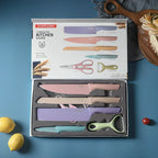 JUEGO DE CUCHILLOS DE COCINA (6 PIEZAS)