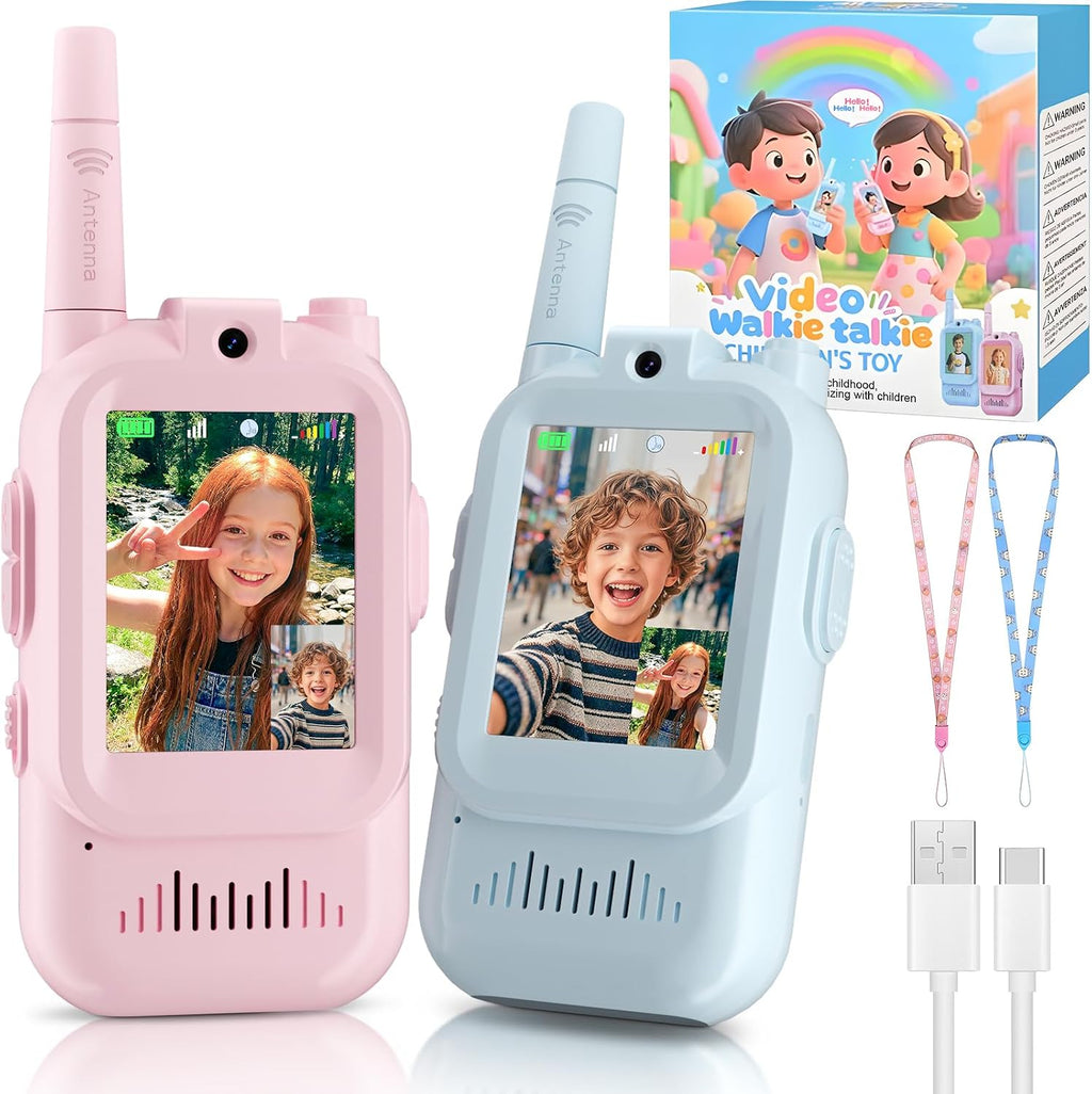 WALKIE TALKIE INFANTIL CON VÍDEO