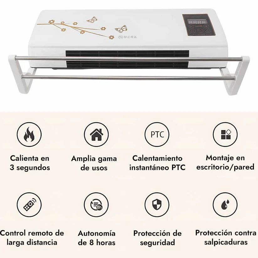 🔥 LIQUIDACIÓN DE STOCK: Mini Aire Acondicionado Portátil 2 en 1 Calor y Frio - Bajo consumo y Máxima Potencia