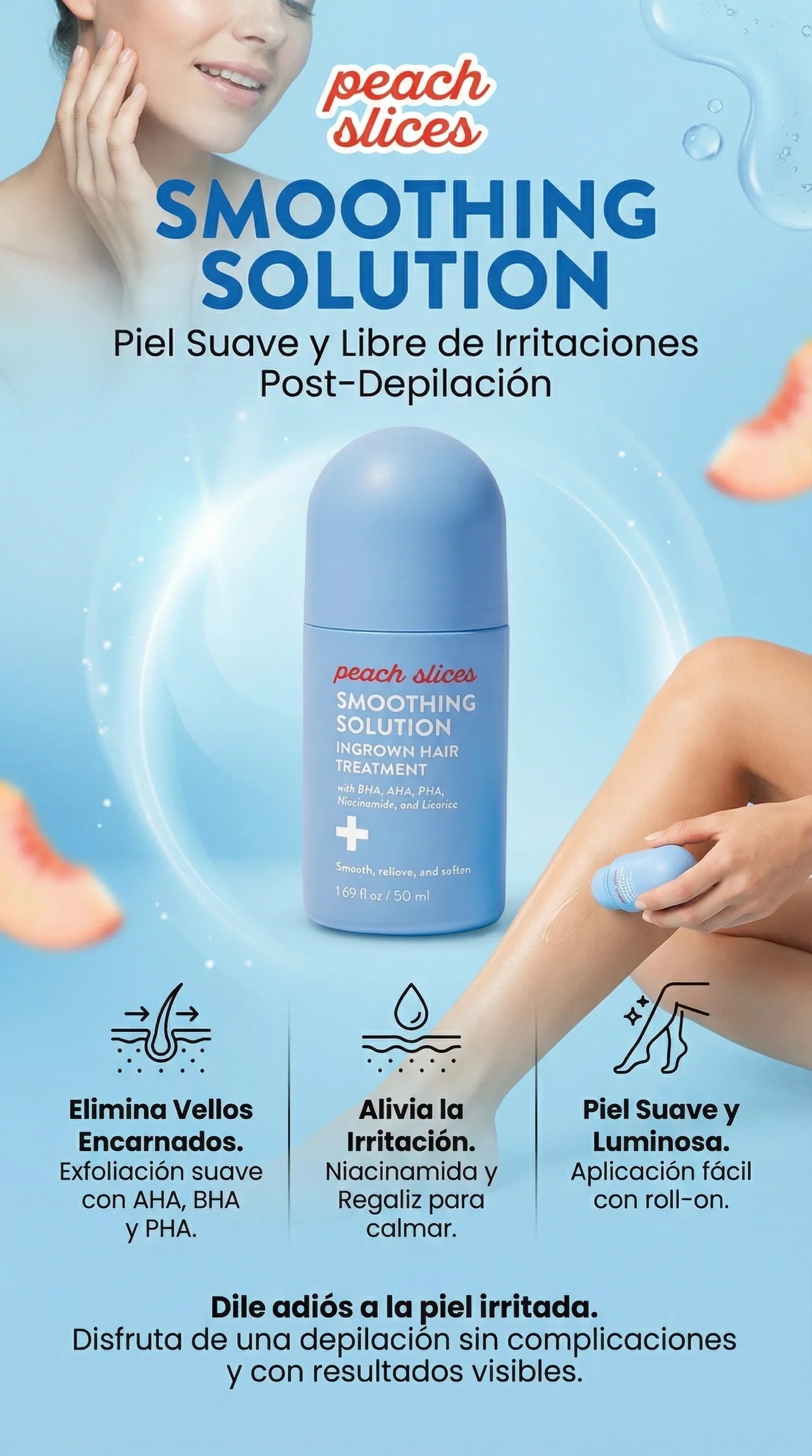 DermaRoller® – Tratamiento clínico para vellos encarnados y manchas