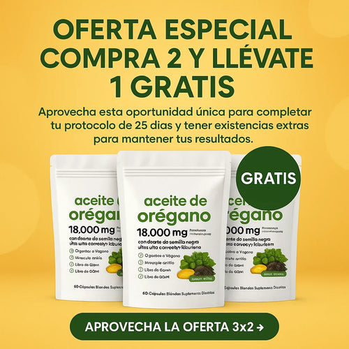 CÁPSULAS BLANDAS DE ACEITE DE ORÉGANO - OREGAN PRO